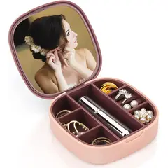 GENERICO - Organizador De Mini Joyas Estuche Portátil Viaje Exhibidor