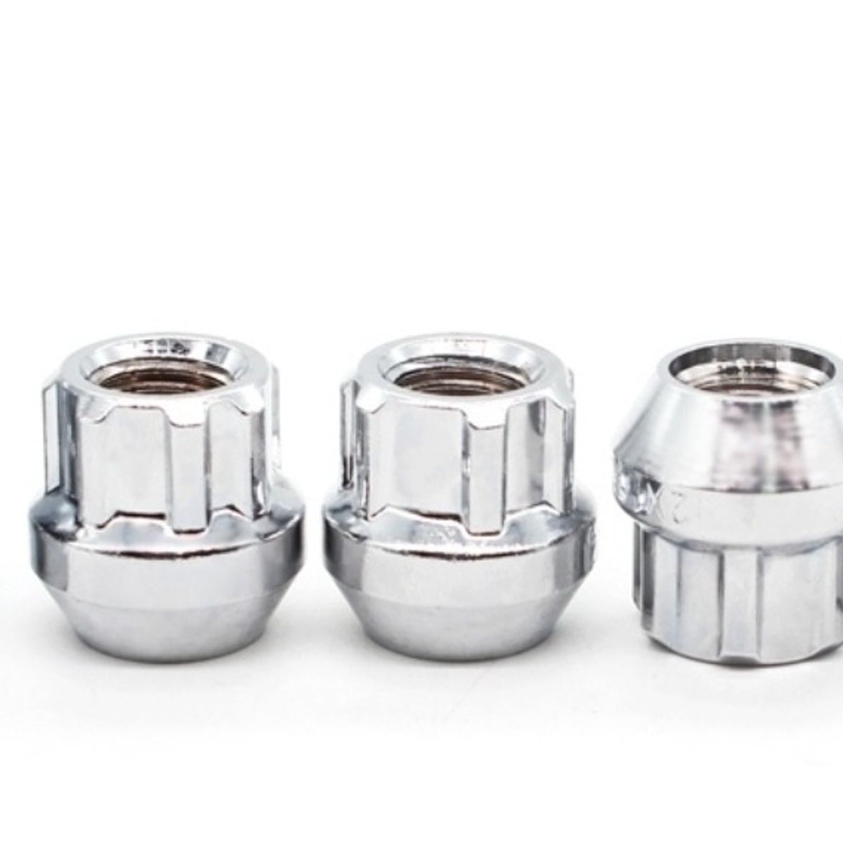 GENERICO - X4 Tuercas De Seguridad + Llave 12x1.25 Auto