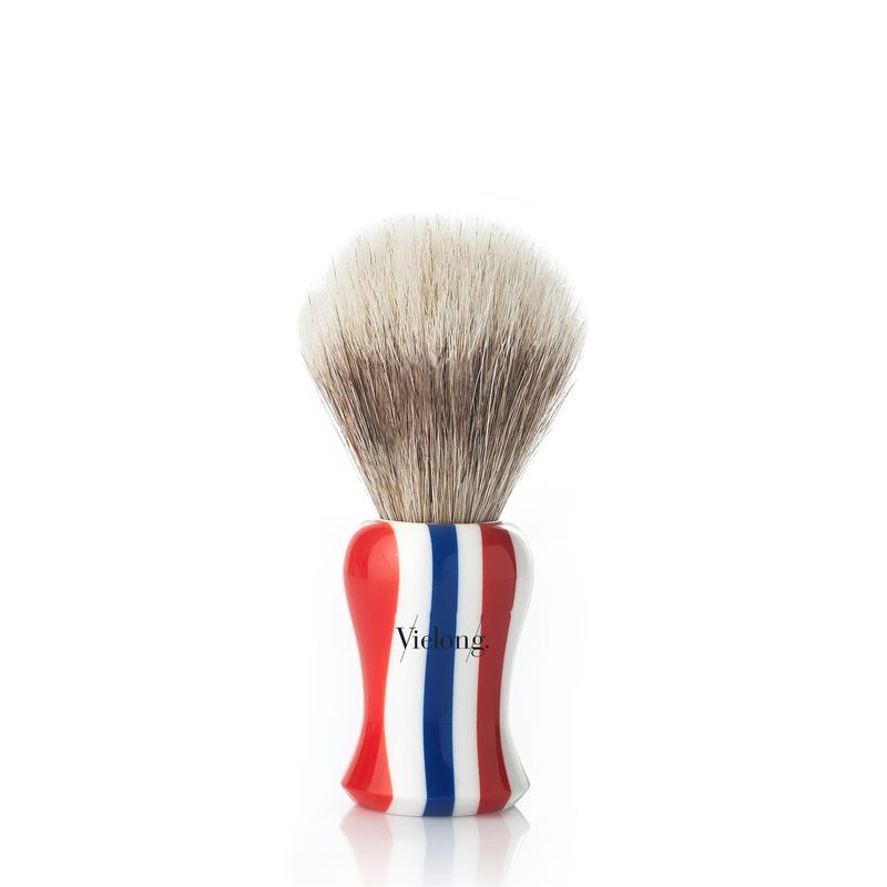 VIELONG - VIELONG BROCHA DE AFEITAR VINTAGE PELO BLANCO