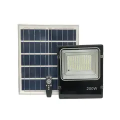 HB LEDS - Foco Proyector LED Solar Con Sensor 200W Luz Fría