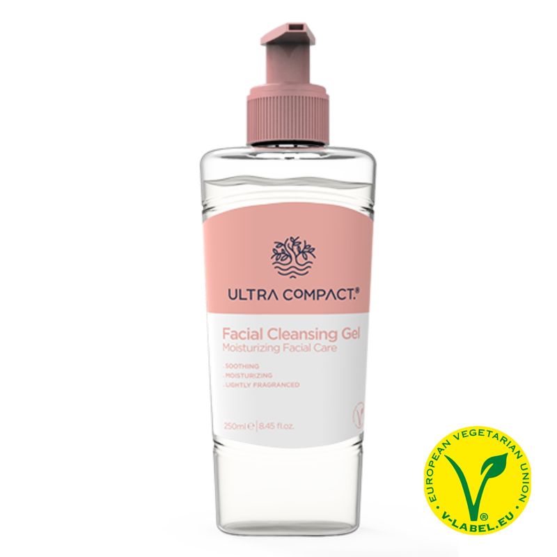 ULTRA COMPACT - Jabon Gel Facial de Limpieza Vegano