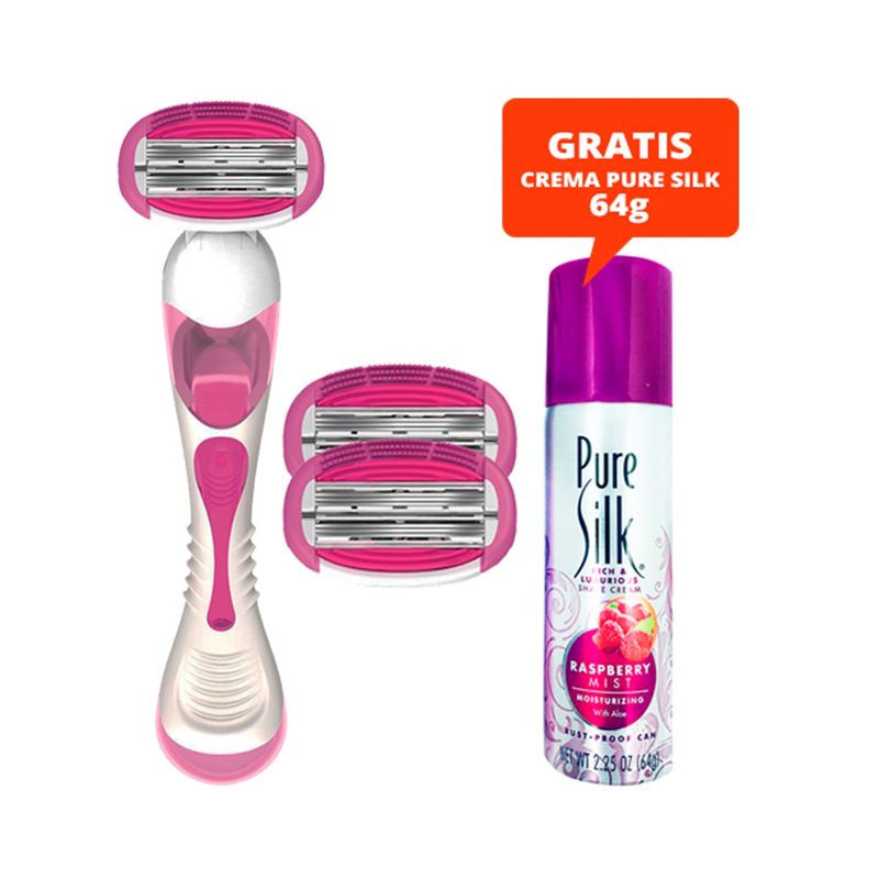 STILETTO - STILETTO® KIT RASURADO FEMENINO 6 HOJAS