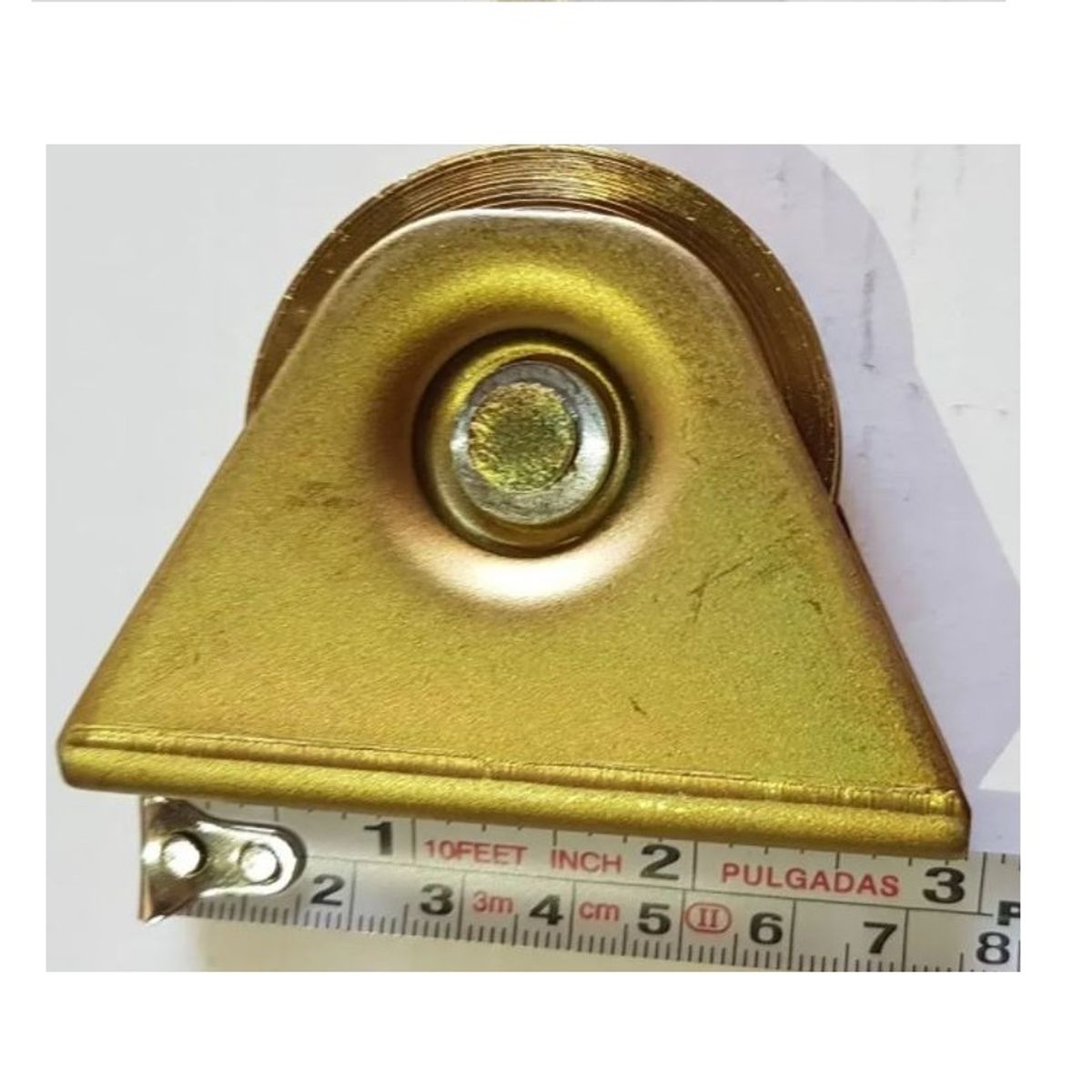 GENERICO - 2 Ruedas Para Portón Con Base , 5 Cm. de Diámetro