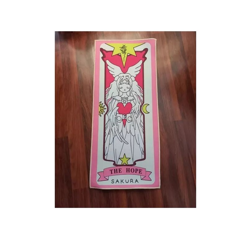 GENERICO - Alfombra Bajada De Cama Sakura Card Captor Carta Clow 90x40cm…