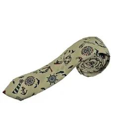 PALMATRI - Corbata De Lino Don Simbad Blanca