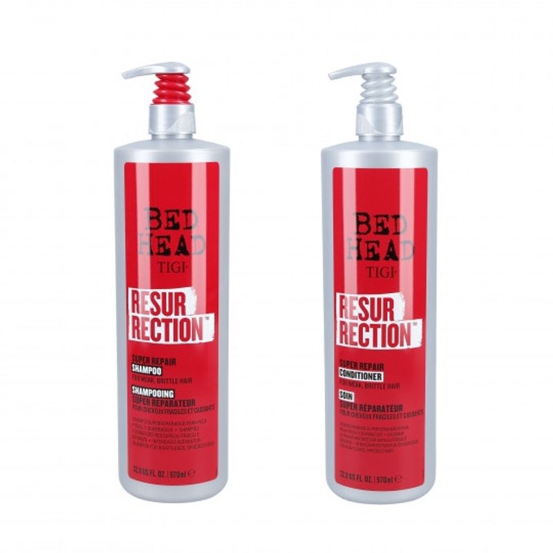 TIGI - TIGI BEAD HEAD RESURRECTION PACK SHAMPOO ACONDICIONADOR-970 ml