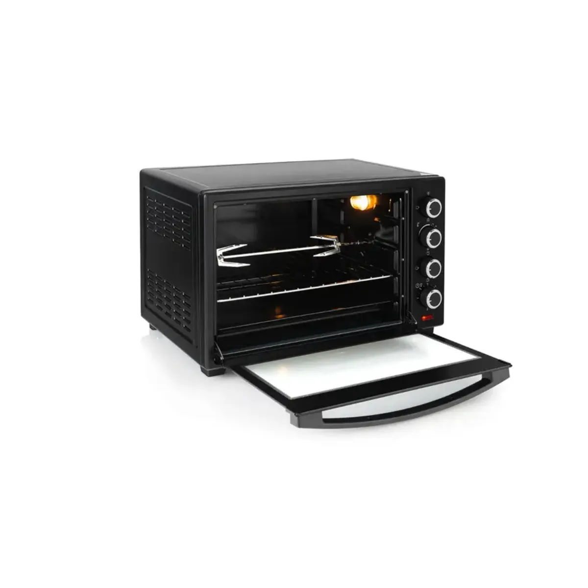 THOMAS - Horno Electrico 38L 1600W 250°C Grill Conveccion Spiedo TH-38N Thomas