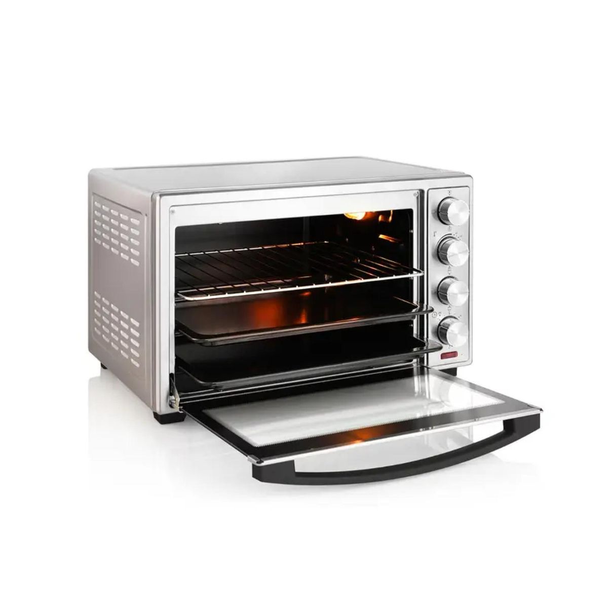 THOMAS - Horno Electrico 60L 2200W Grill Conveccion Spiedo TH-62i Thomas