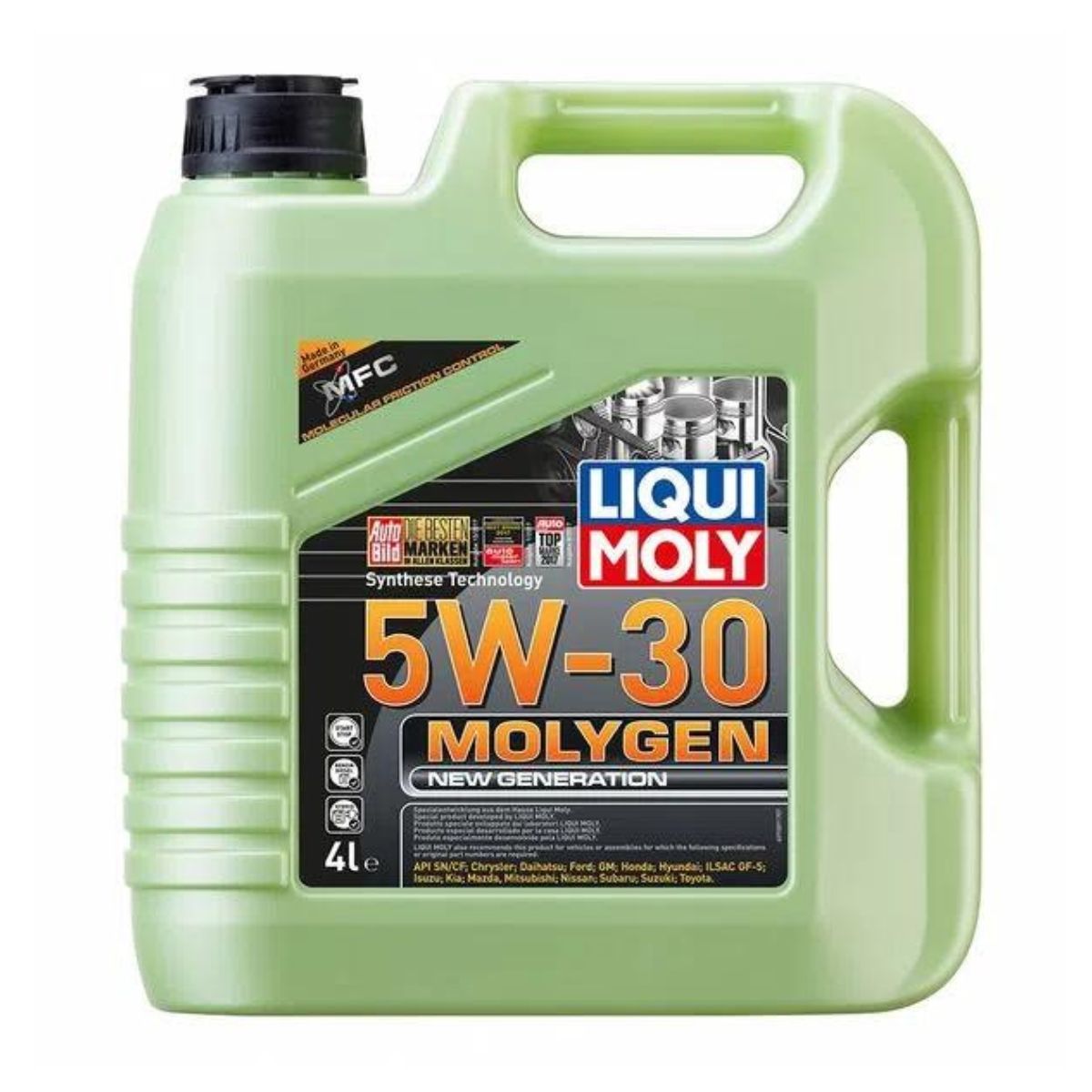 LIQUI MOLY - Aceite 5w30 Liqui Moly Sintético Molygen New Generation 4l