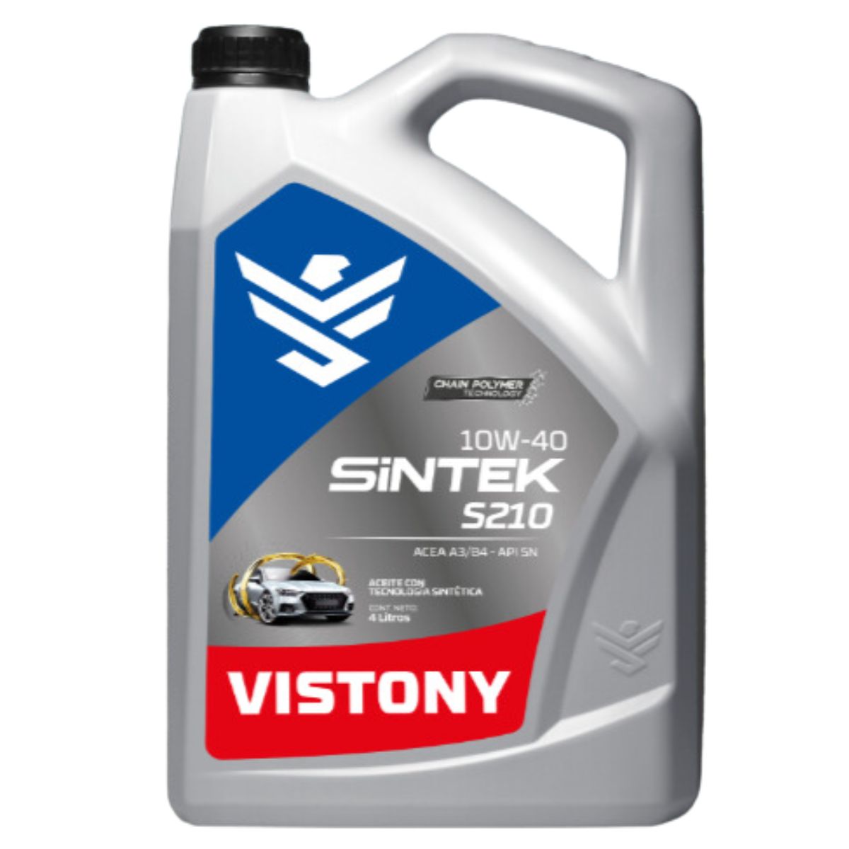 VISTONY - Aceite 10w40 Sintetico S210 4 Litros Vistony
