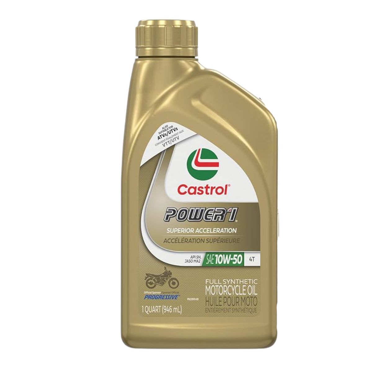 CASTROL - Aceite 10w50 Full Sintetico Castrol Power 1