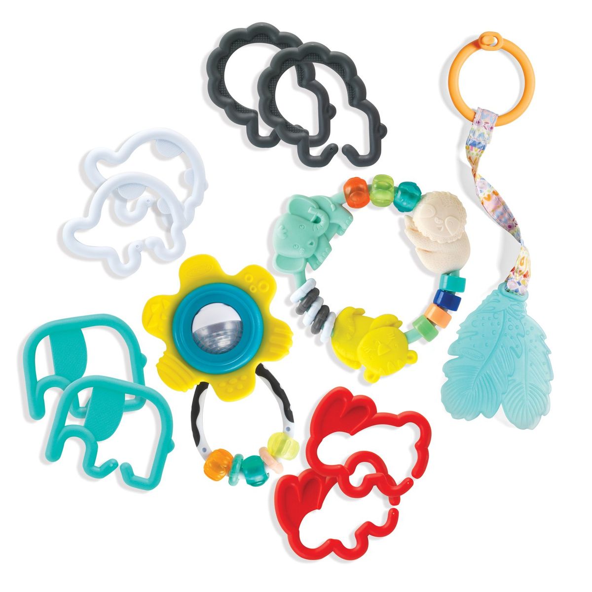 INFANTINO - Juguete Bebé Teether&Rattles Baby Gif Infantino