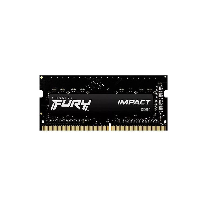 KINGSTON - Memoria RAM Kingston Fury Impact 16GB DDR4 3200MHz Negro KINGSTON