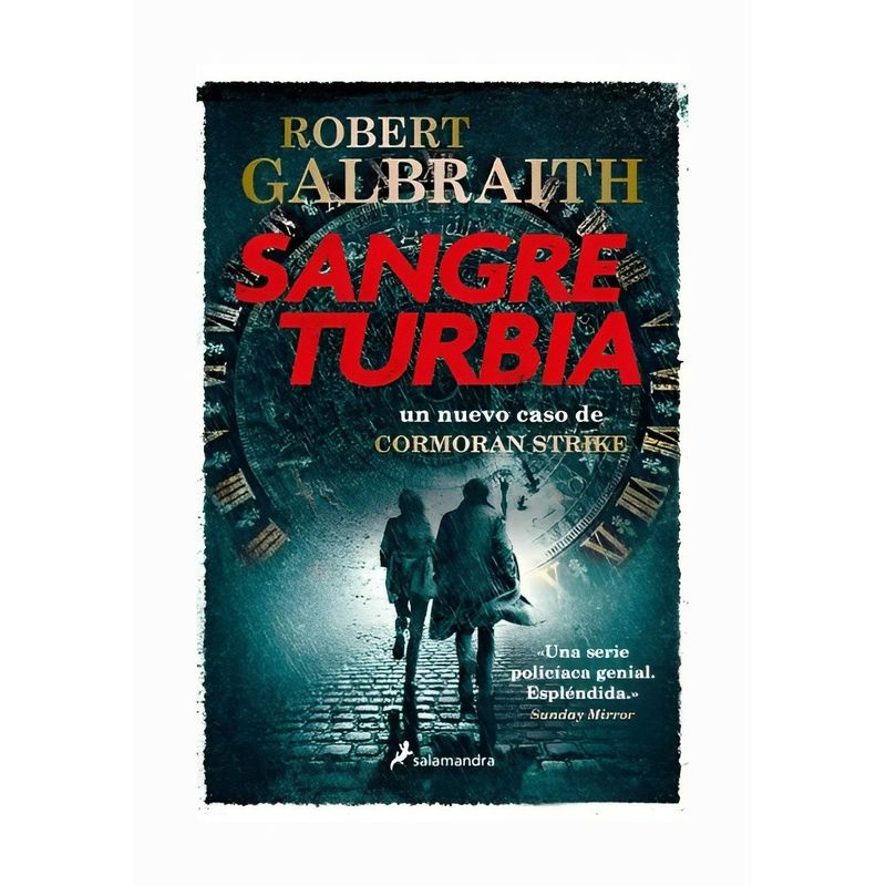 TOP10BOOKS - LIBRO SANGRE TURBIA - CORMORAN STRIKE 5 /562