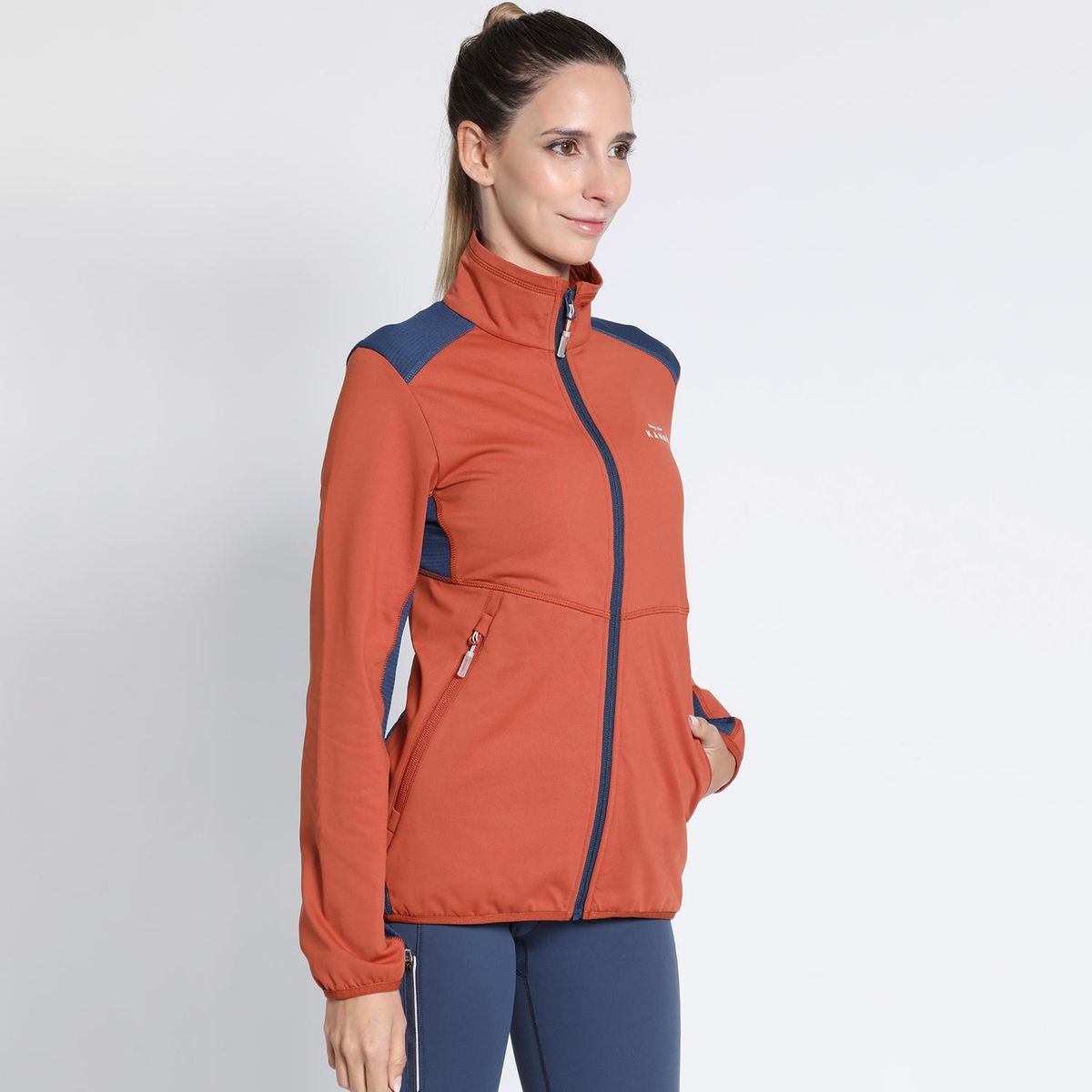 KANNU - Polar Square Renovation Full Zip Mujer KANNU