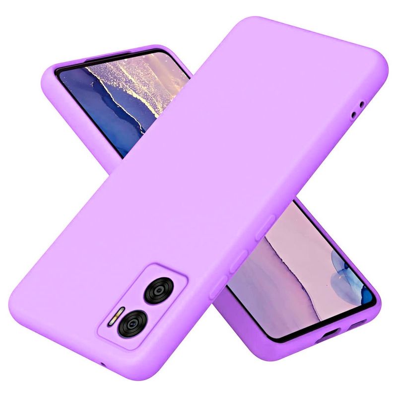 JOIGO - Carcasa Para Motorola Moto E22 / E22I Goma Lila