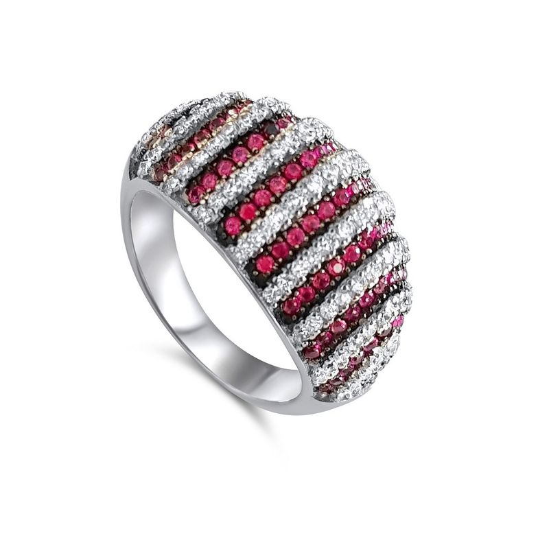 ARANY JOYAS - Anillo Plata Domo Eterno