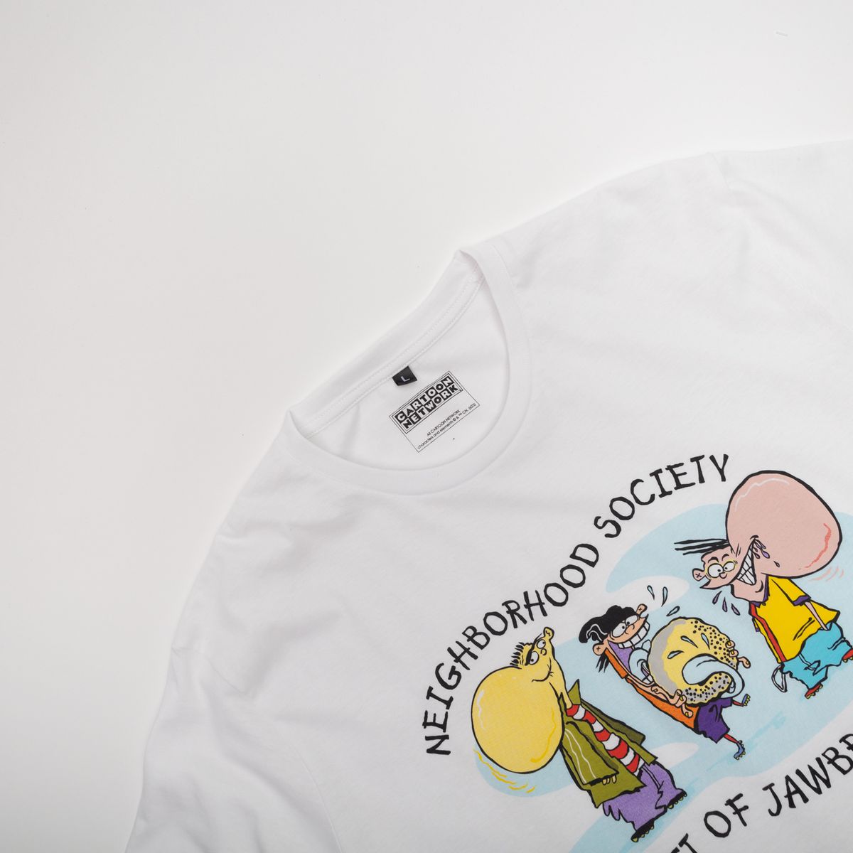 CARTOON NETWORK - Polera Hombre YOU Cartoon Network Ed, Edd & Eddy Blanco