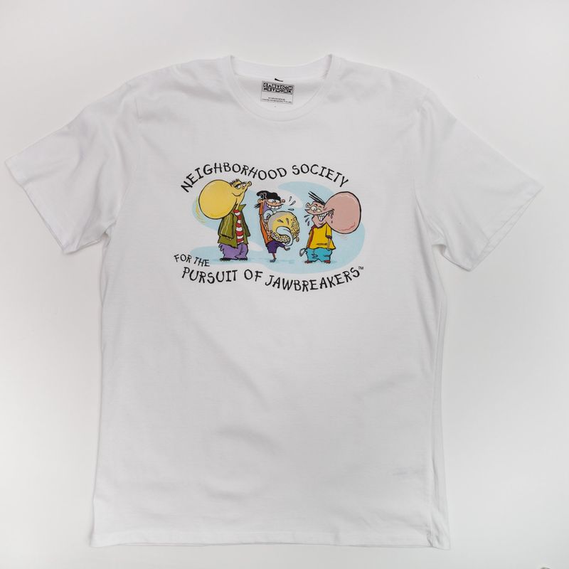 CARTOON NETWORK - Polera Hombre YOU Cartoon Network Ed, Edd & Eddy Blanco