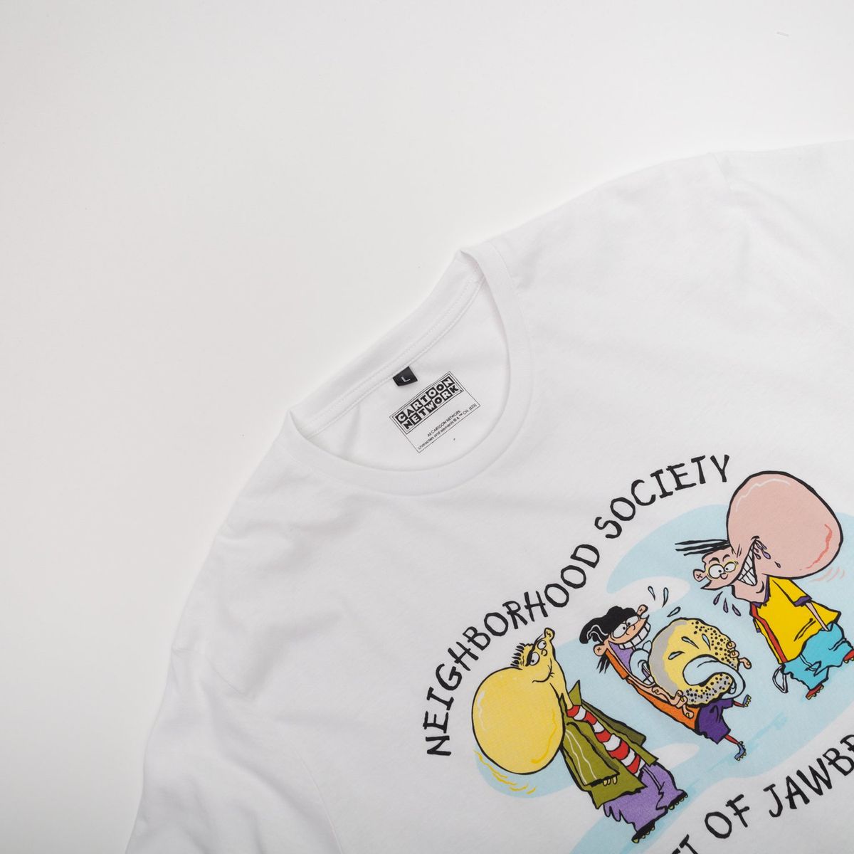 CARTOON NETWORK - Polera Hombre YOU Cartoon Network Ed, Edd & Eddy Blanco