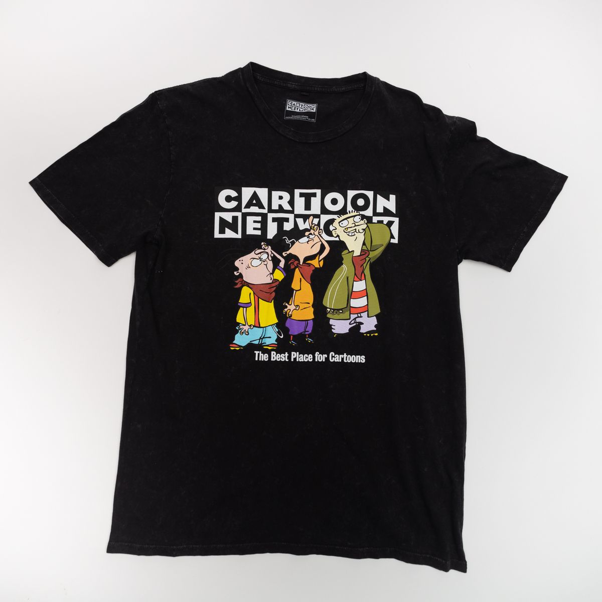 CARTOON NETWORK - Polera Hombre YOU Cartoon Network Ed, Edd & Eddy Gris