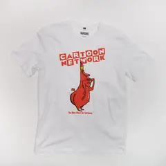 CARTOON NETWORK - Polera Hombre YOU La Vaca Y El Pollito Blanco