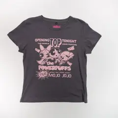 CARTOON NETWORK - Polera Mujer YOU Chicas Superpoderosas Gris