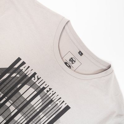 Imagen 2 del producto Polera Hombre YOU Superman Barra Gris