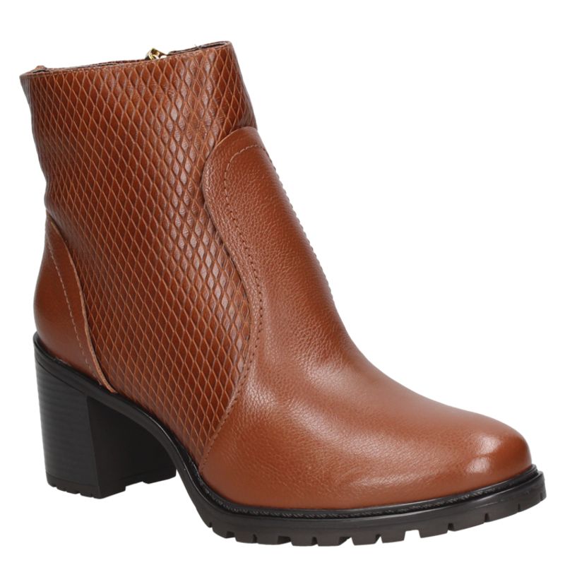 MINGO - Botin Casual Mujer Marrón Mingo