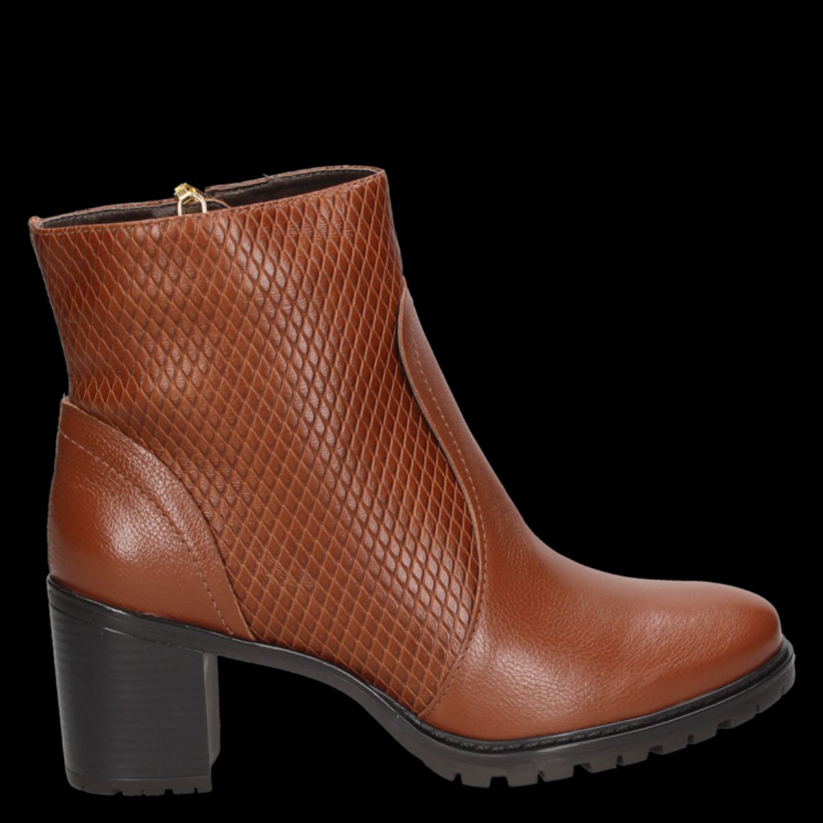 MINGO - Botin Casual Mujer Marrón Mingo