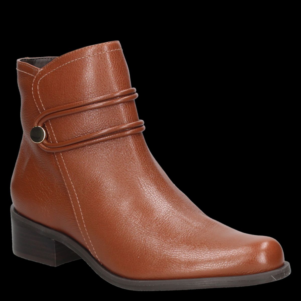 MINGO - Botin Casual Mujer Marrón Mingo