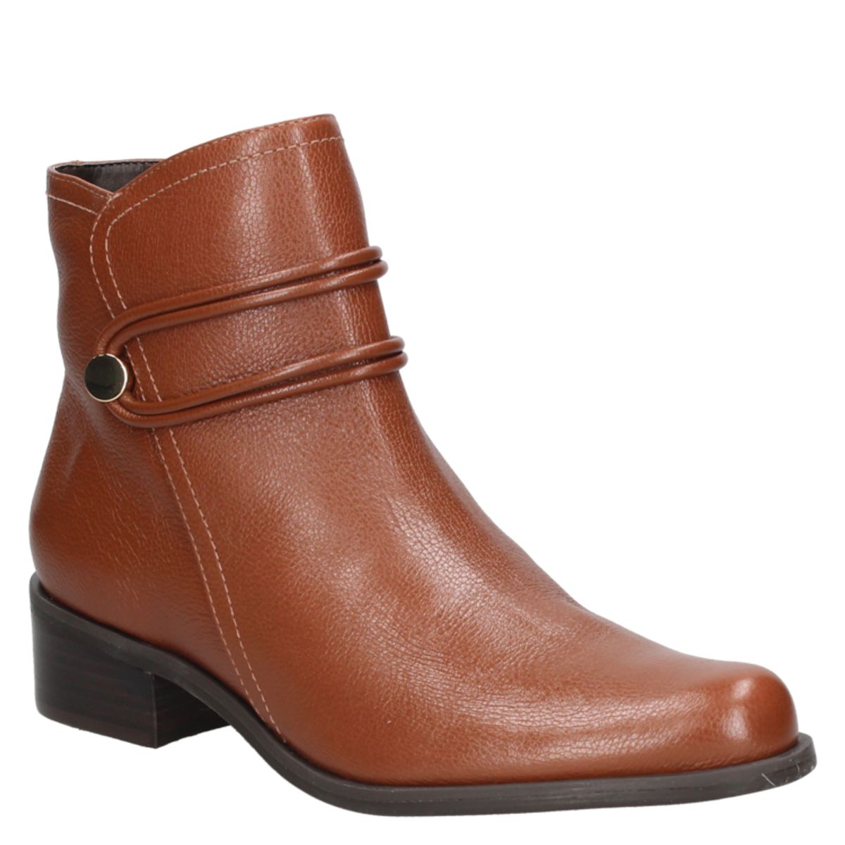 MINGO - Botin Casual Mujer Marrón Mingo