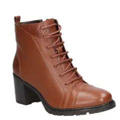 MINGO - Botin Casual Mujer Marrón