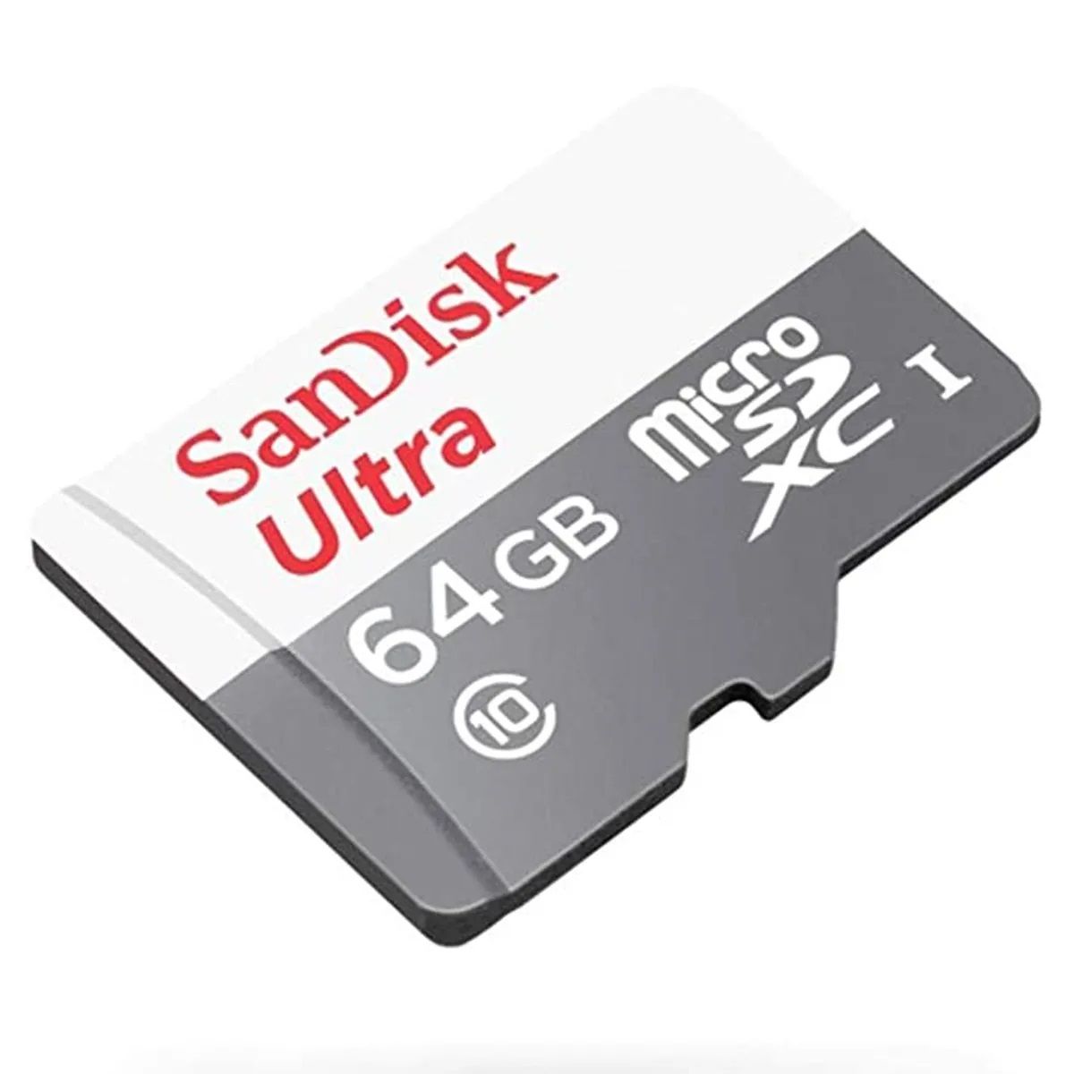 SANDISK - Tarjeta MicroSD SanDisk Ultra 64GB microSDXC UHS-I Class 10