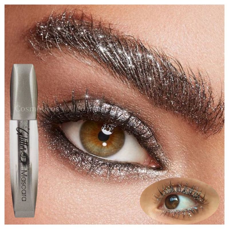 GENERICO - Mascara glitter para cejas y pestañas brillo sublime