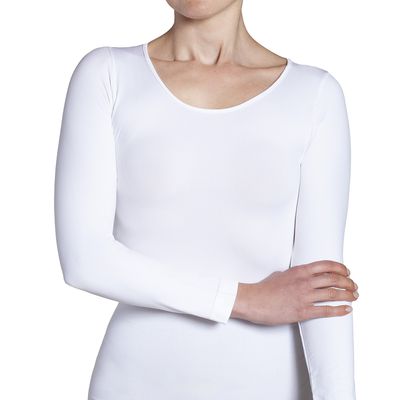 Imagen 2 del producto Polera Esencial Manga Larga Blanco