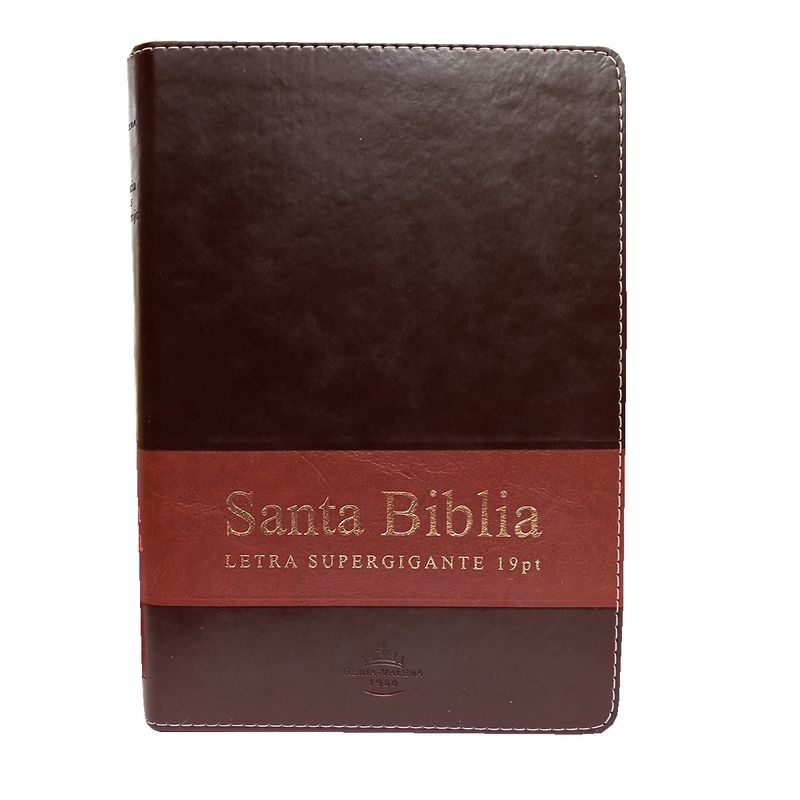 SOCIEDAD BIBLICA DE BRASIL - Biblia Reina Valera 60 Letra Super Gigante con Indice