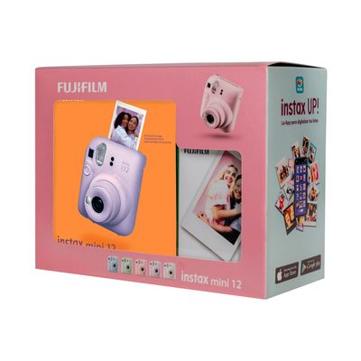 Imagen 2 del producto Kit Cámara Instantánea Instax Mini 12 Color Lila Purple + 10 Películas
