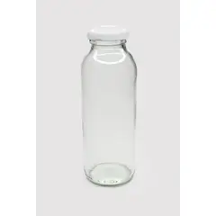 GENERICO - Botella De Vidrio De 300ml Pack De 48 Unidades con Tapas Incluidas