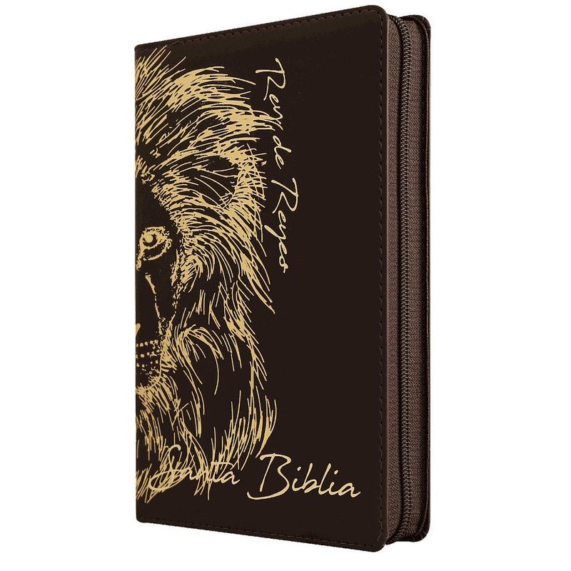 SOCIEDAD BIBLICA DE BRASIL - Reina Valera 1960 Letra Gigante Índice Cierre León rey de reyes