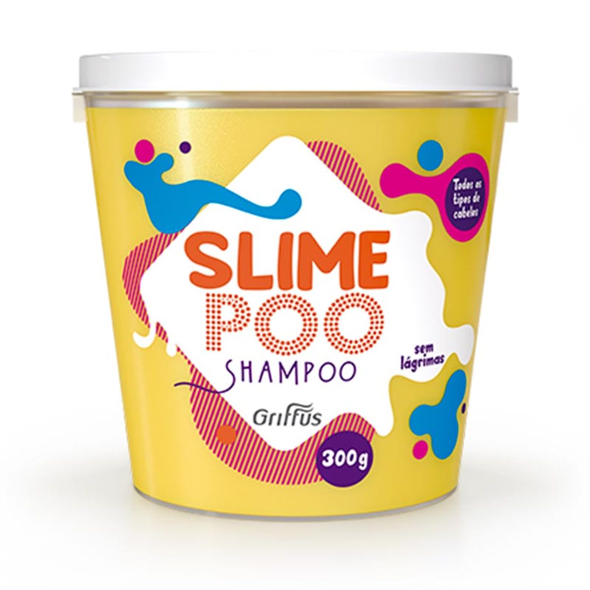 GRIFFUS - Shampoo Amarillo Consistencia Slime Griffus No Lágrimas 300Ml