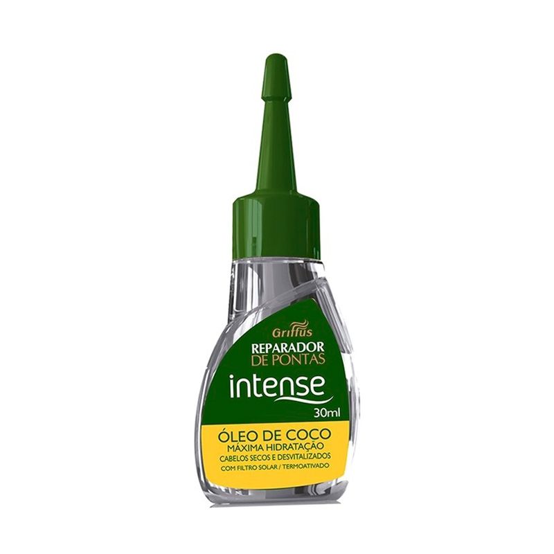 GRIFFUS - Aceite Reparador De Cabellos Secos Griffus Con Oleo De Coco 30Ml