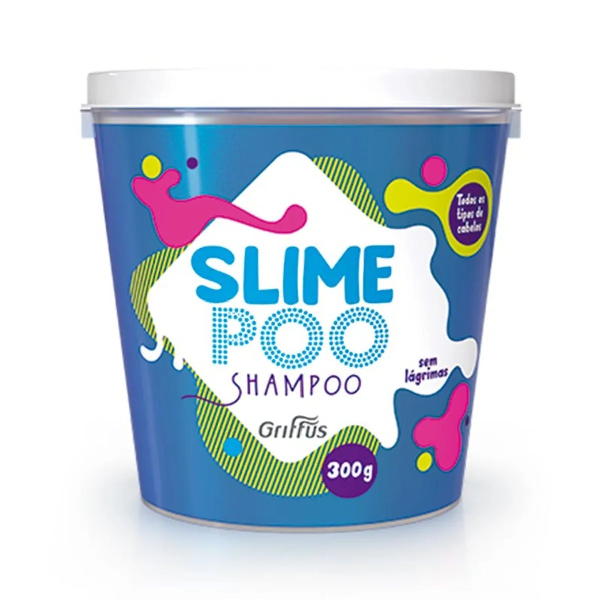 GRIFFUS - Shampoo Azul Consistencia Slime Griffus No Lágrimas 300Ml