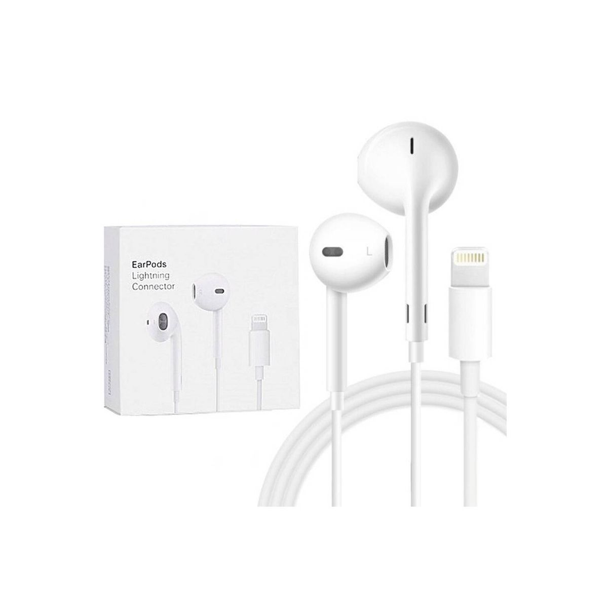 APPLE - Audifonos Earpods con conector lightning