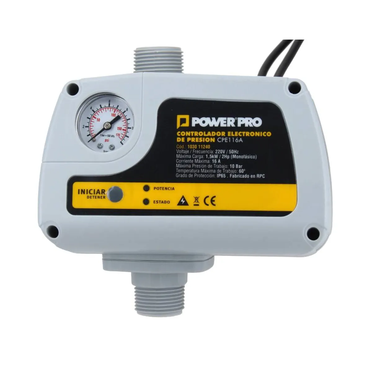 POWER PRO - Controlador eléctrico de presión 16A