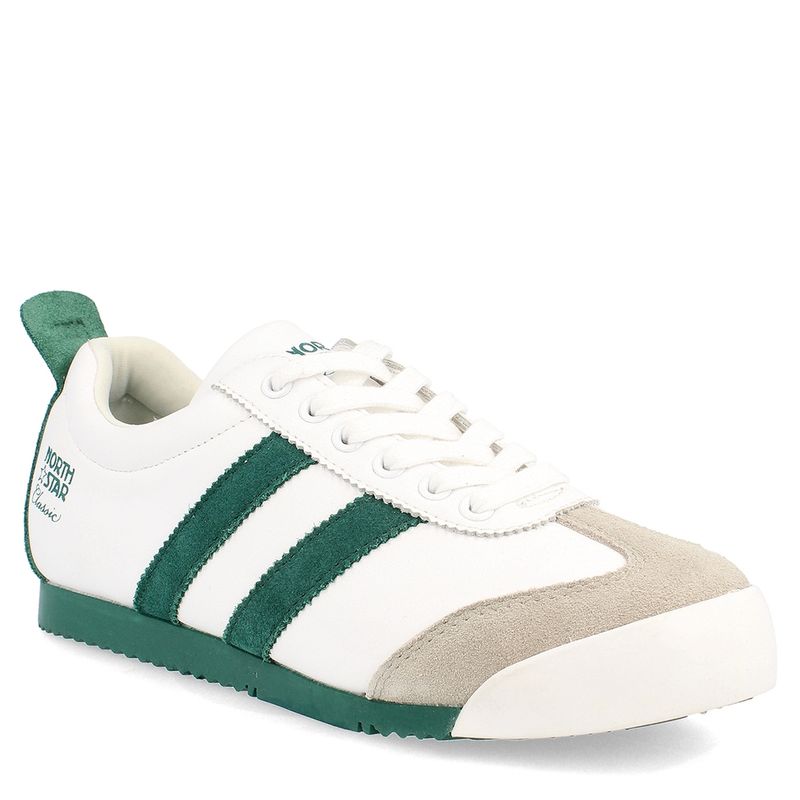 NORTH STAR - ZAPATILLA NIÑO NORTH STAR NS CLASSIC BLANCO - VERDE 30 - 33