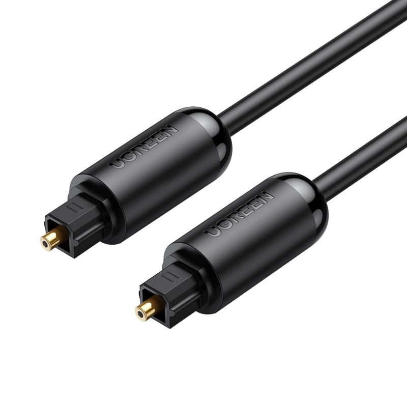 UGREEN - Cable de audio óptico Toslink de fibra 1m UGREEN