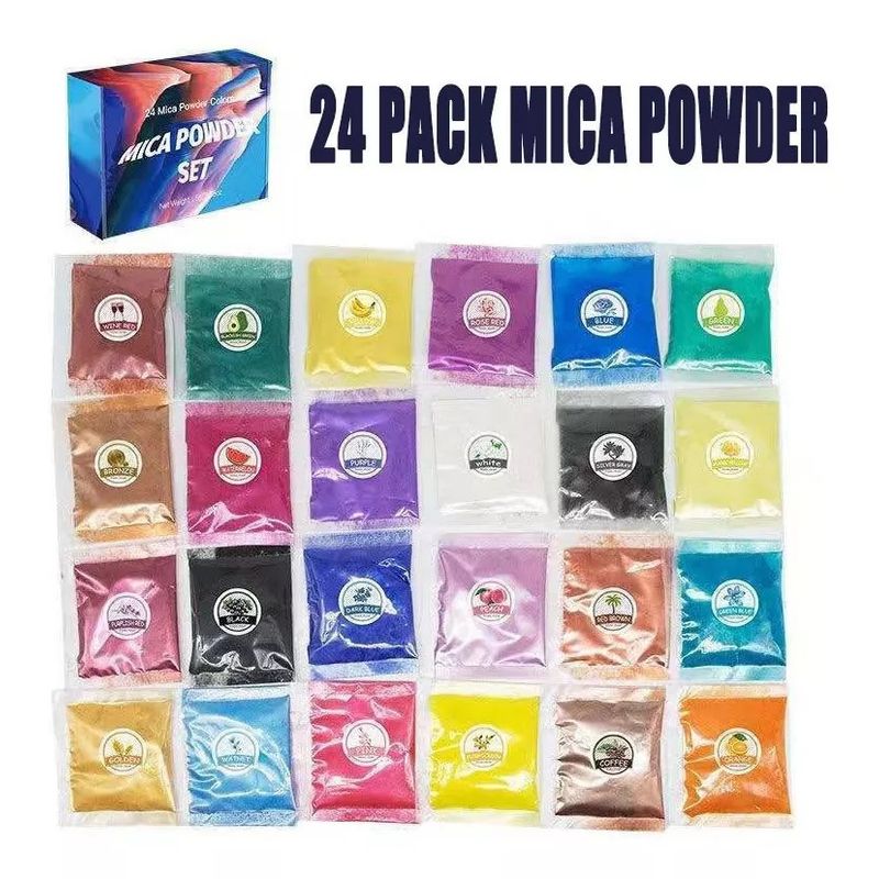 GENERICO - Pigmento Polvo Resina Epoxi Y Uv Colorante Color Solido 24…