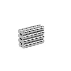 GENERICO - Iman Neodimio 6 X 2 Mm Paquete 50 Unidades