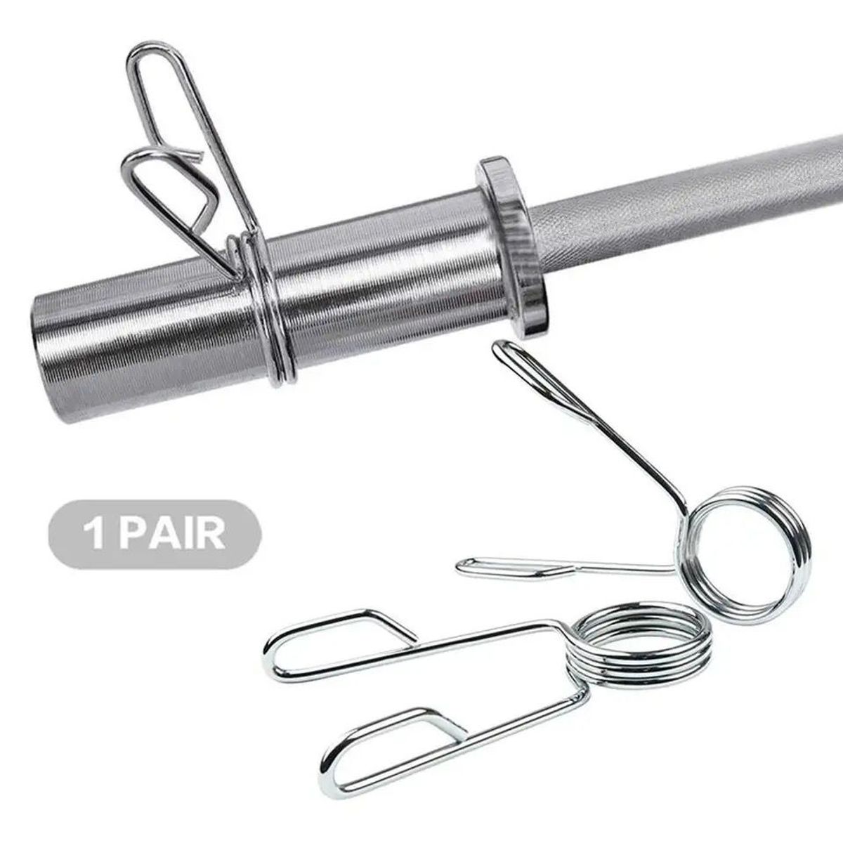 GENERICO - Pinzas para barra olimpica Par